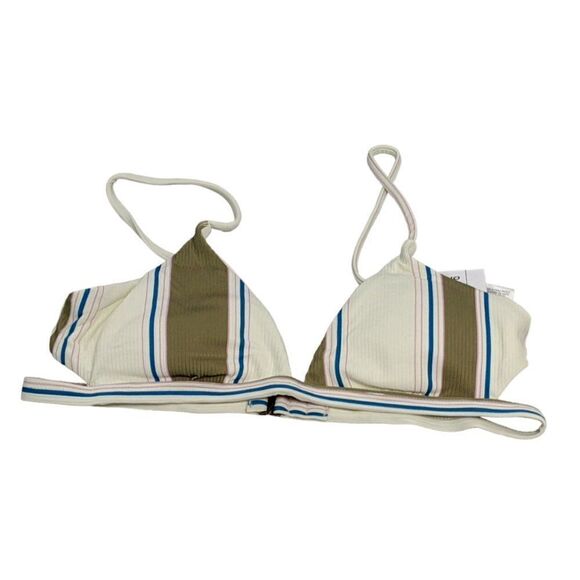 O'Neill Womens Size XS Multicolor Adjustable Strap Carly Triangle Bikini Top - Picture 1 of 9